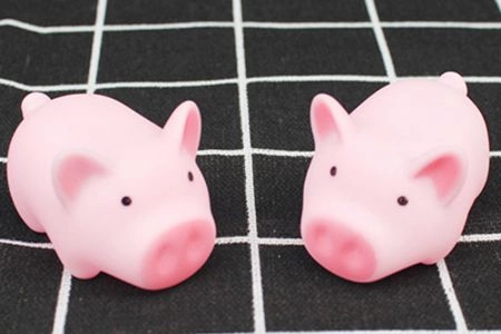 ソフトビニールフィギュアの軟質部品